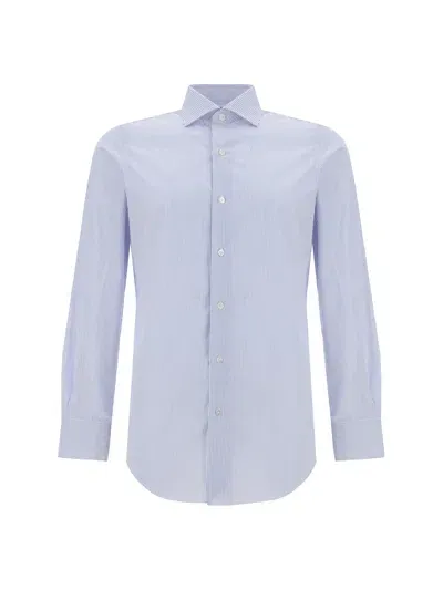 Finamore Camicia In Blue