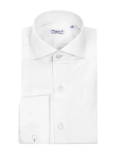 Finamore Seattle Plain Shirt In White