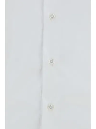 Finamore Milano Shirt In Bianco