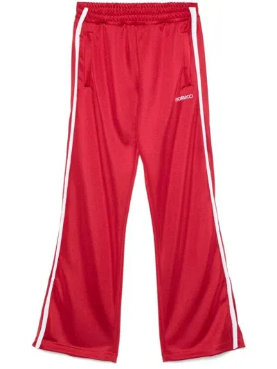 Fiorucci Colourblock Track Pants In Red