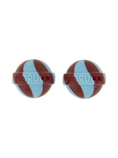 Fiorucci "lollipop" Earrings In Multicolour