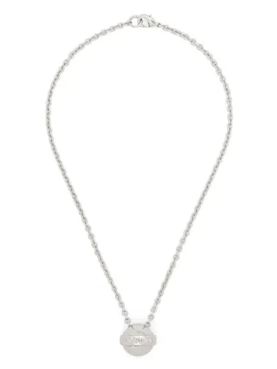 Fiorucci Lollipop Pendant Necklace In 银色