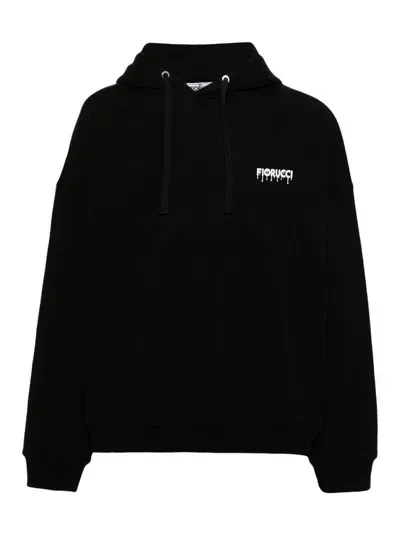 Fiorucci Logo Sweatshirt In Negro