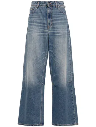 Fiorucci Wide-leg Jeans In Blue