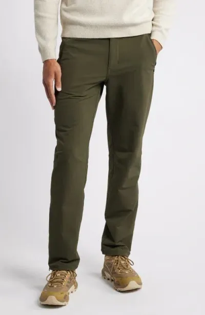 Fjall Raven Fjällräven Abisko Winter Stretch Pants In Deep Forest