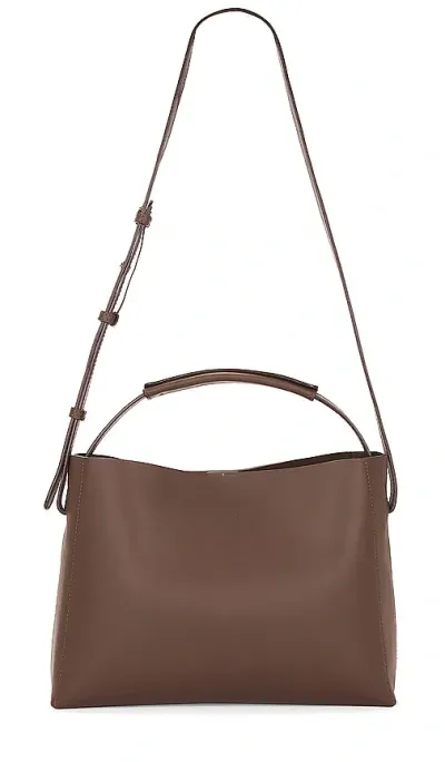 Flattered Hedda Grande Bag In 巧克力色