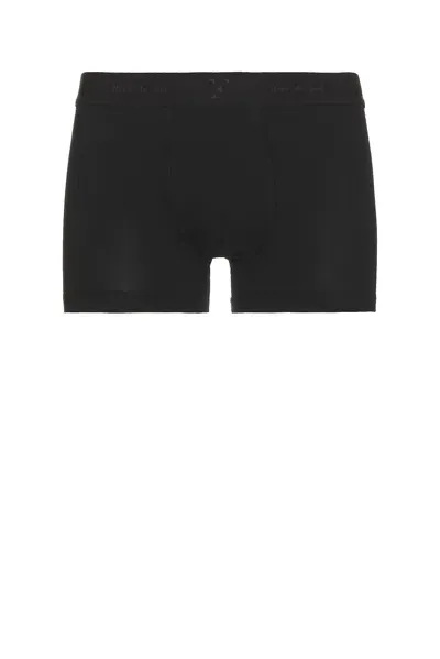 Fleur Du Mal Men's Cotton Modal Boxer Brief In Black