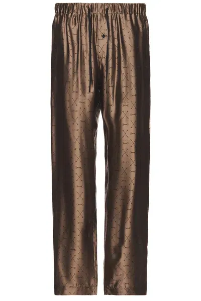 Fleur Du Mal Men's Jacquard Pj Pant In Shroom