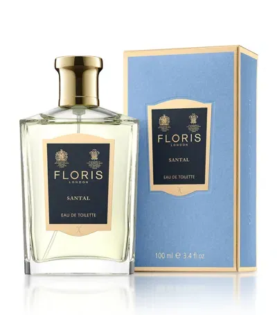 Floris Santal Eau De Toilette In White