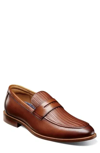 Florsheim Rucci Penny Loafer In Cognac