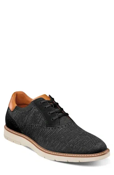 Florsheim Vibe Knit Derby In Black