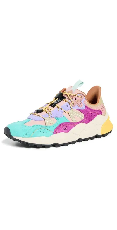 Flower Mountain Tiger Hill Sneakers Celeste/violet/lilac