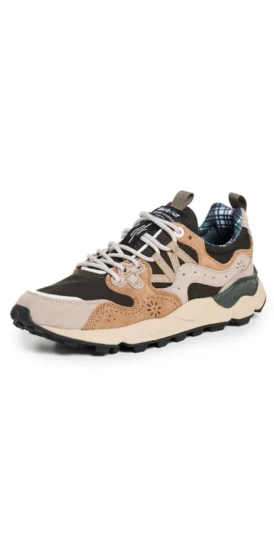 Flower Mountain Yamano 3 Sneakers Brown Beige