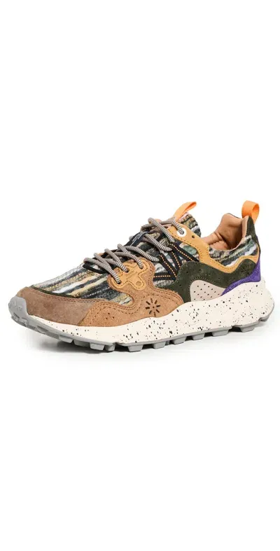 Flower Mountain Yamano 3 Uni Sneakers Taupe Biege