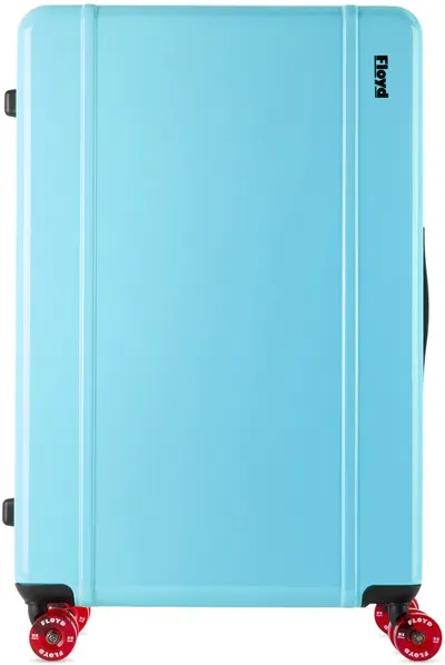 Floyd Blue Trunk Suitcase In Miami Blue