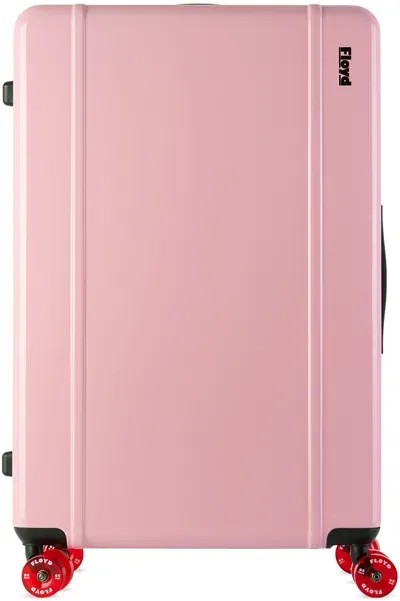 Floyd Pink Trunk Suitcase In Sugar Pink