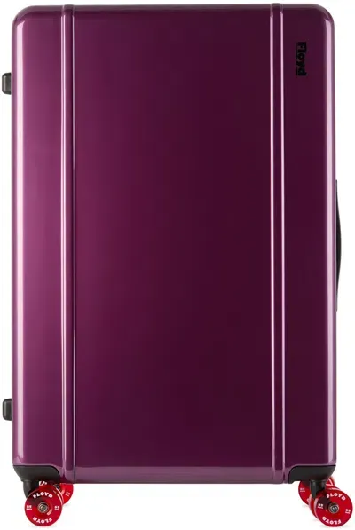 Floyd Purple Trunk Suitcase In Magic Purple