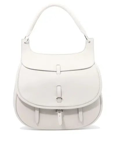 Fontana Milano 1915 "chelsea Media" Shoulder Bag In White