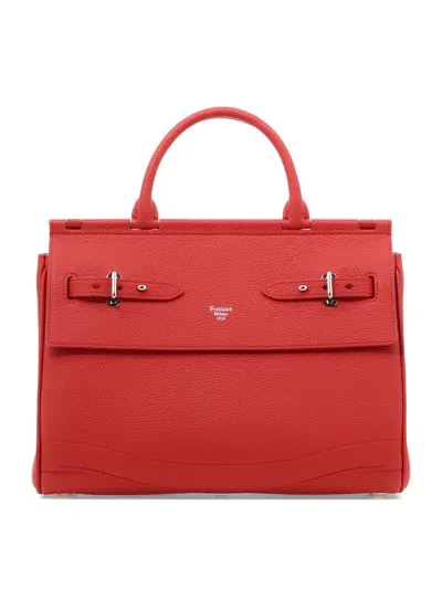 Fontana Milano 1915 "mina" Handbag In Red