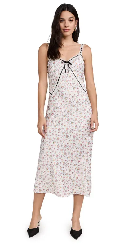 For Love & Lemons Samantha Slip Dress Multi