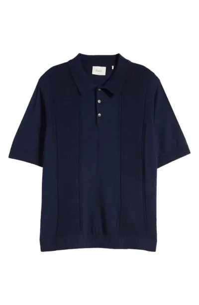 Forét Astern Short Sleeve In Navy