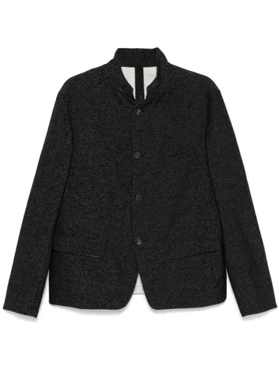 Forme D'expression Shrunken Jacket In Schwarz