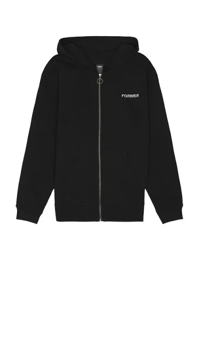 Former Clippings Hoodie In Black