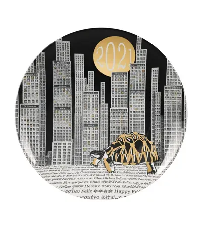 Fornasetti 2021 Calendar Wall Plate In Multi