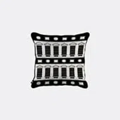 Fornasetti Cushions Black And White Uni