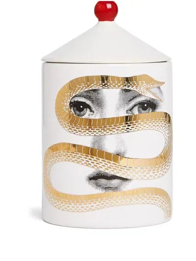 Fornasetti Peccato Originale Candle In Multicolour