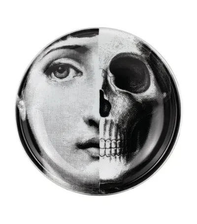 Fornasetti Tema E Variazioni No. 288 Ashtray In Black