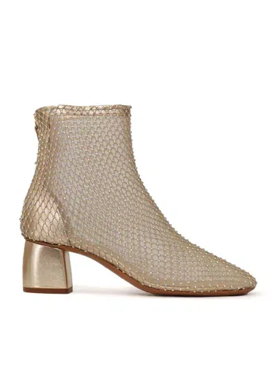 Forte Forte Mesh Boots In Crystal In Weiss