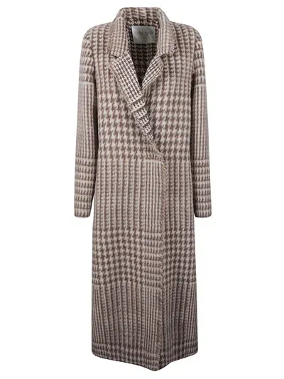 Forte Forte Wrap Long Coat In Cream