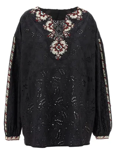 Fortela Allegra Shirt, Blouse Black