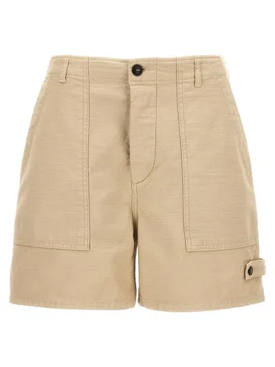 Fortela Jim Bermuda Shorts In Beige