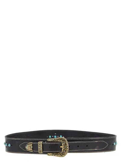 Fortela 'texan' Belt In Black