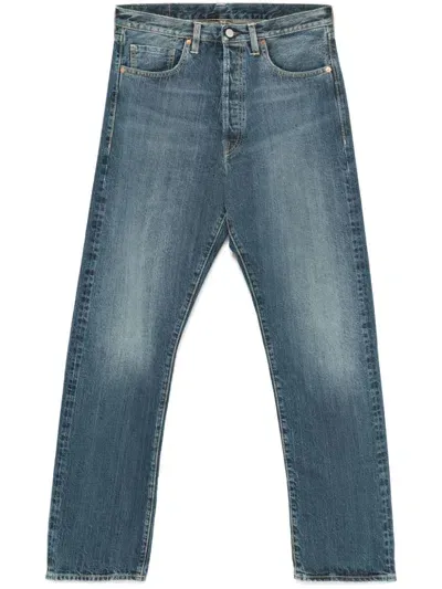 Fortela Uncle John Tapered Jeans In Blue