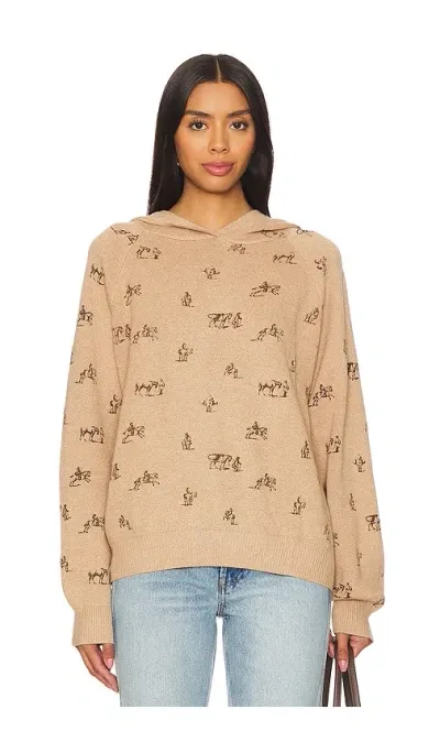 Found X Revolve Western Sweatshirt In 브라운