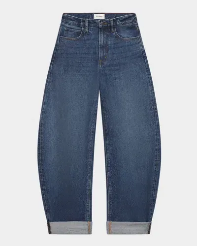 Frame Baggy Bubble Jeans In Westbury