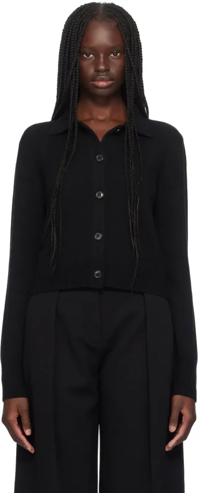 Frame Black Shrunken Cardigan