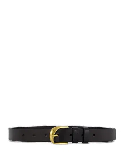 Frame Classic Buckle Belt In Black