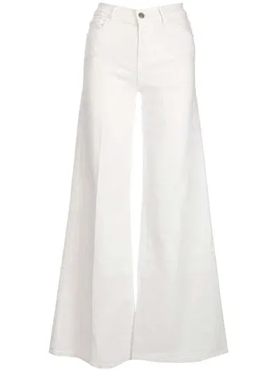 Frame Flared Jeans In Blanc