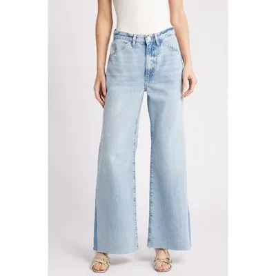 Frame Le Baggy Palazzo High Waist Wide Leg Jeans In Fairytale