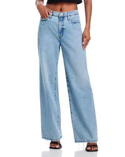 Frame Le Jane High Rise Wide Leg Jeans In Ziggy