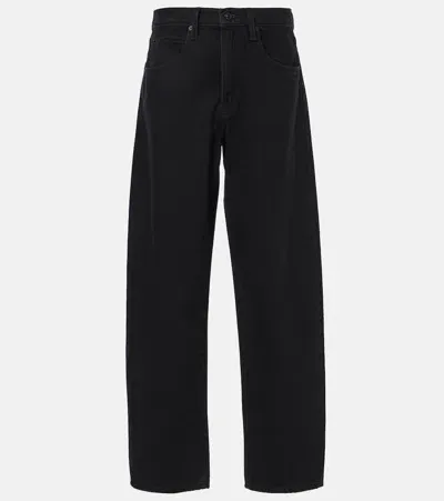 Frame Black 'le High 'n' Tight' Jeans In Film Noir