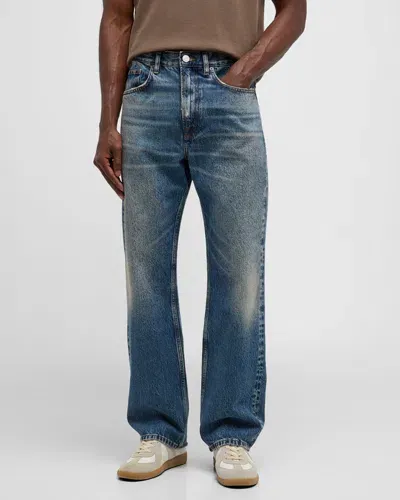 Frame Men's Boxy Medium-wash Jeans In Ritual