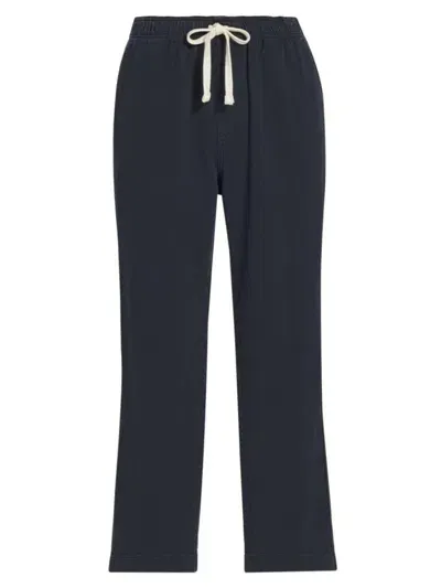 Frame Men's Cotton Terry Travel Pants In Navy