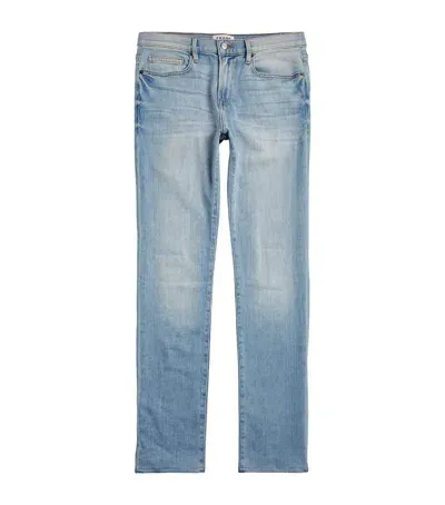 Frame Slim L'homme Finn Jeans In Blue