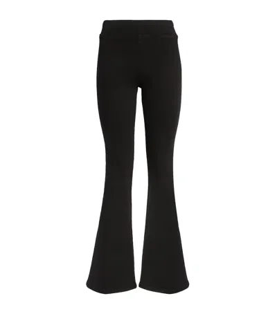 Frame The Jetset Flared Jeans In Black