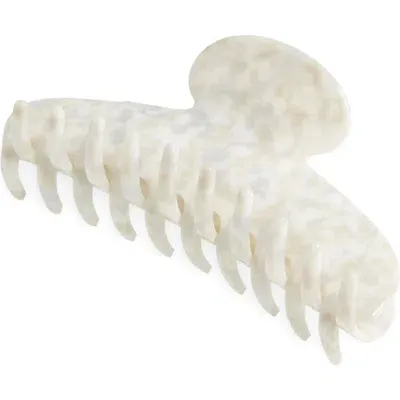 France Luxe Jumbo Couture Claw Clip In Coconut Milk